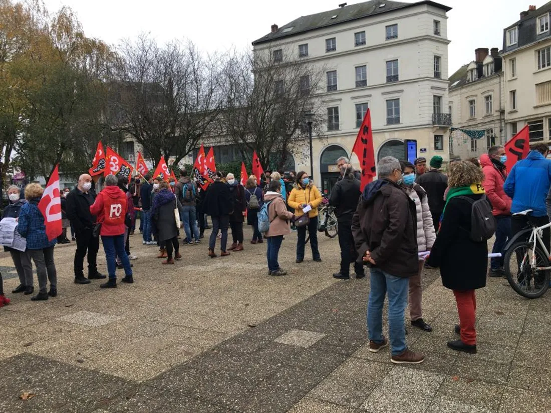Manifestation Enseignant Sanitaire.JPG